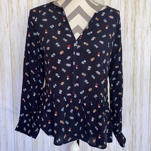 Gap long sleeve top sz S NWT